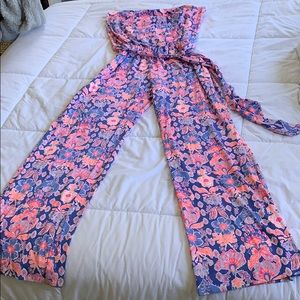 Lilly Pulitzer Strapless Jumpsuit